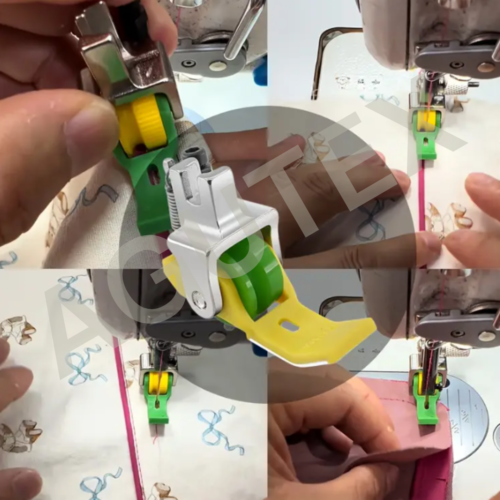 Pie de teflón para vena con rodillo #P103