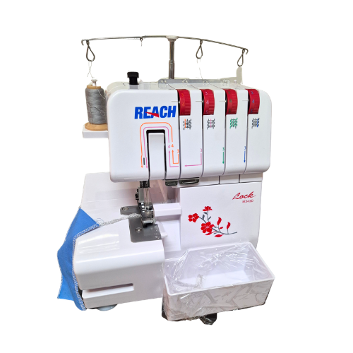Máquina Overlock Doméstica REACH RE-343 4 hilos